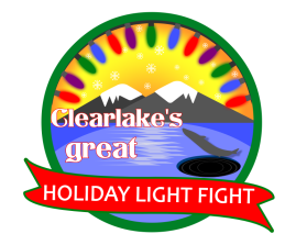 Clearlake&rsquo;s Great Holiday Light Fight entry by KiesJouwStijl