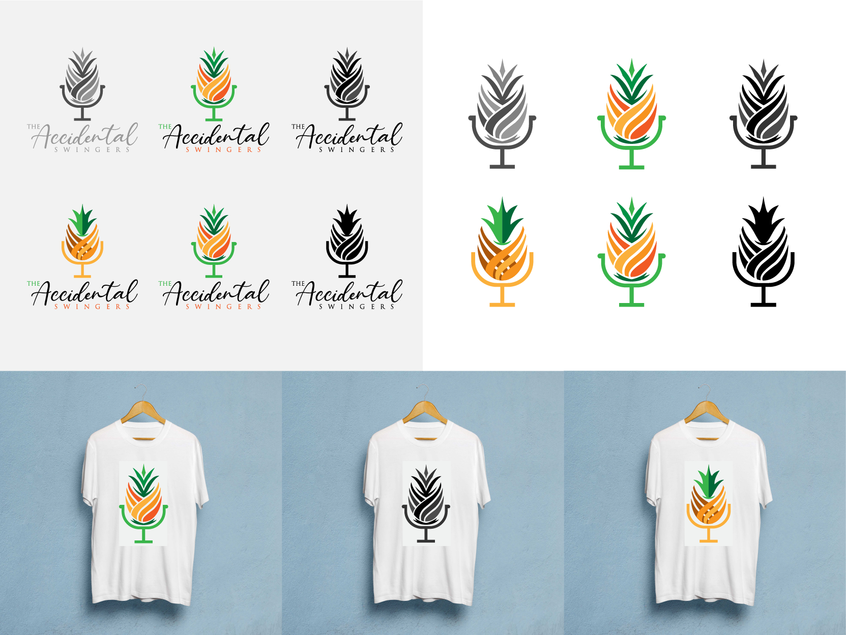 Logo Design for The Accidental Swingers