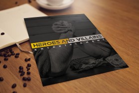 Heroes and Villains Entertainment entry by Logo Hunter
