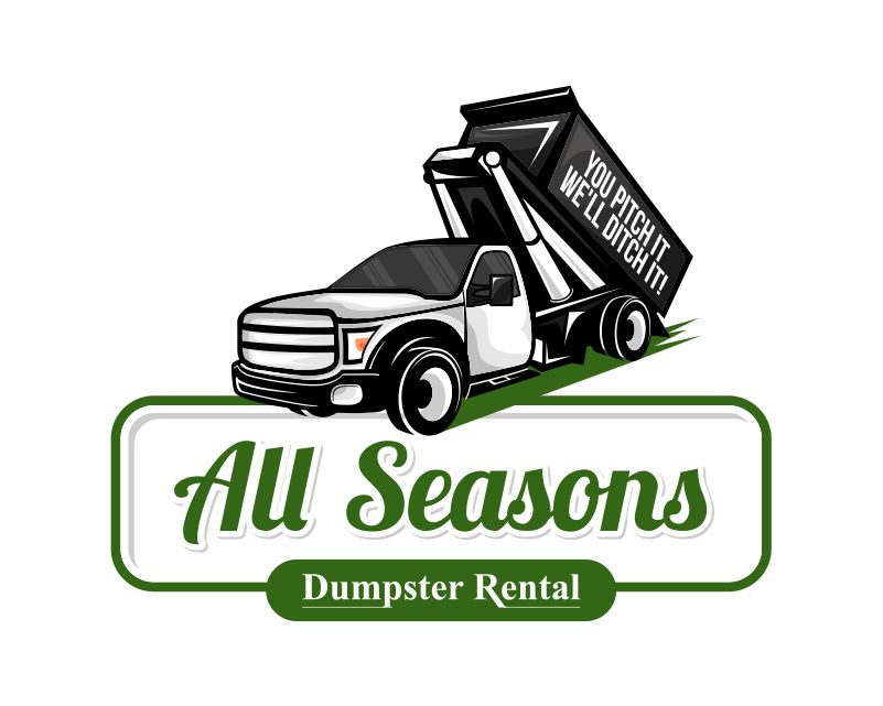 Logo Design for All Seasons Dumpster Rental