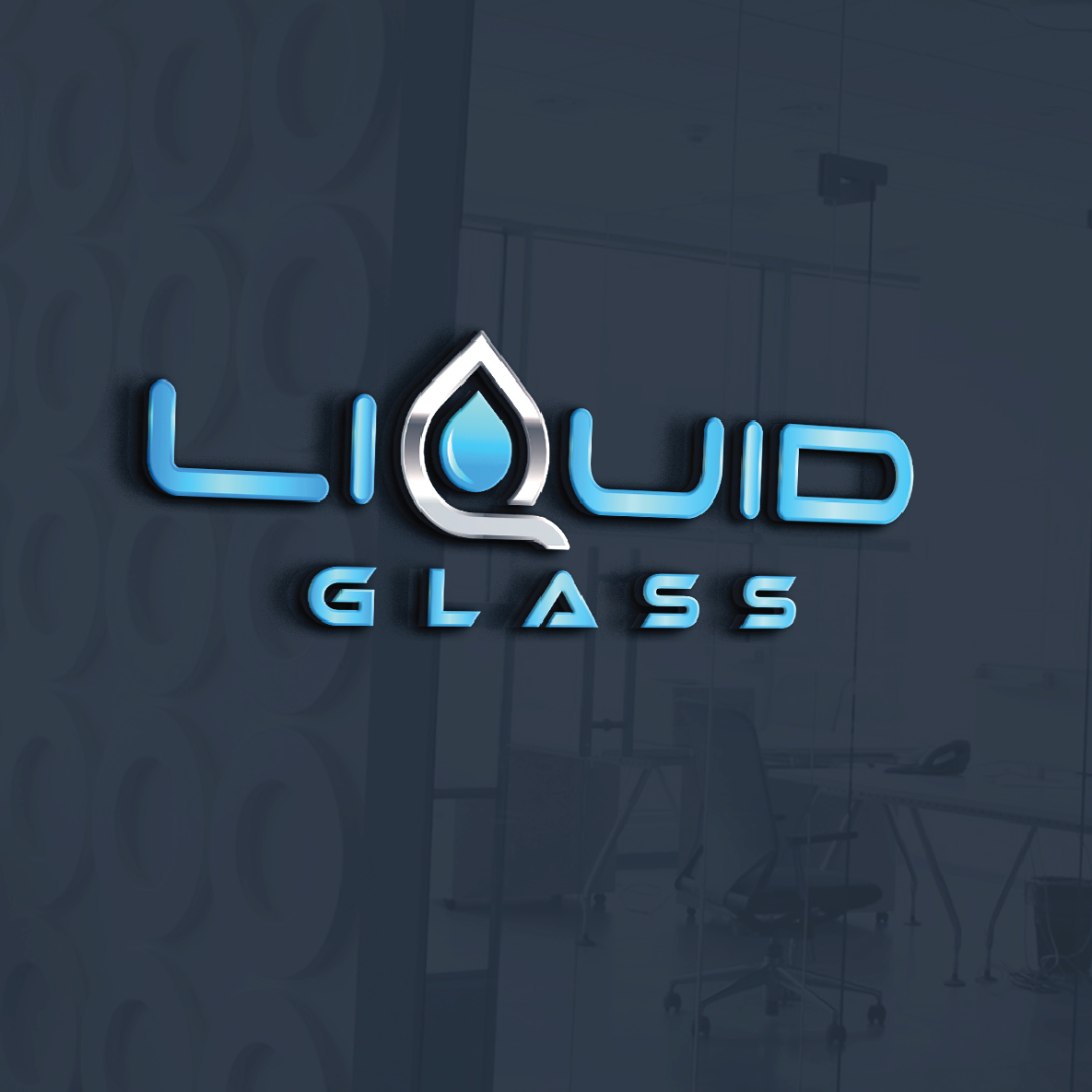 Logo Design for LIQUID GLASS