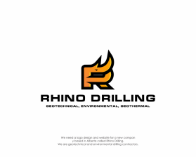 drilling company looking for a logo for a website  entry by just