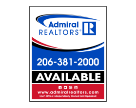 Admiral REALTORS entry by While.art