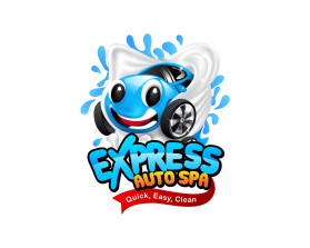 Winning entry: Express Auto Spa entry by Frik Visual