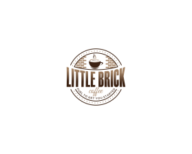 Little Brick Coffee entry by seropah_