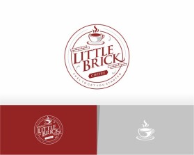 Little Brick Coffee entry by Frik Visual