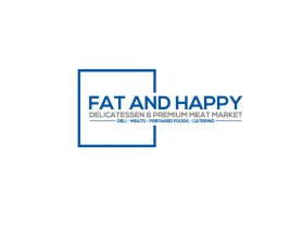 Fat and Happy Delicatessen &amp; Premium Meat Market entry by MuhammadR