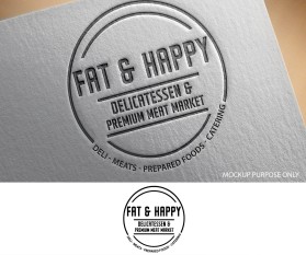 Fat and Happy Delicatessen &amp; Premium Meat Market entry by 007sunny007