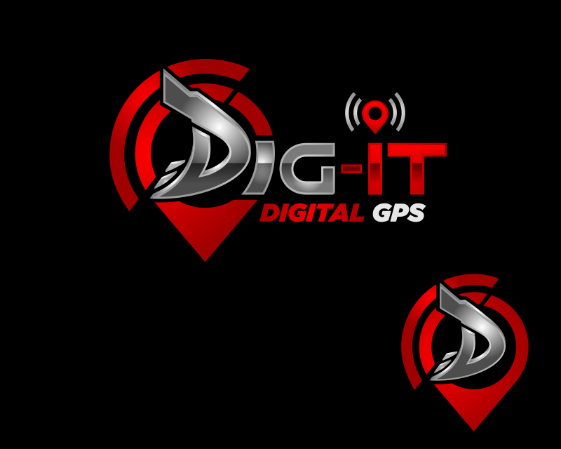 Logo Design for Dig-It Digital GPS