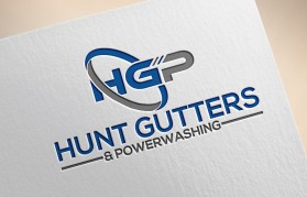 Hunt Gutters &amp; Powerwashing entry by Design Rock