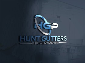 Hunt Gutters &amp; Powerwashing entry by Design Rock