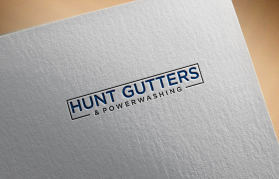 Hunt Gutters &amp; Powerwashing entry by Aldrick*