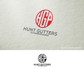 Hunt Gutters &amp; Powerwashing entry by 007sunny007