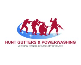 Hunt Gutters &amp; Powerwashing entry by Armchtrm
