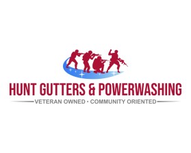 Hunt Gutters &amp; Powerwashing entry by Armchtrm