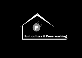 Hunt Gutters &amp; Powerwashing entry by golden2eagle