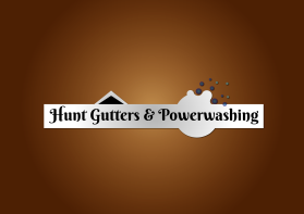 Hunt Gutters &amp; Powerwashing entry by golden2eagle