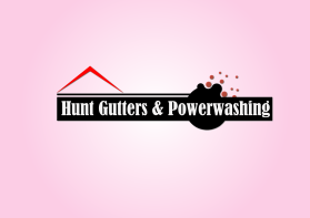 Hunt Gutters &amp; Powerwashing entry by golden2eagle