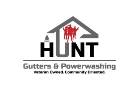 Hunt Gutters &amp; Powerwashing entry by pgrmadu