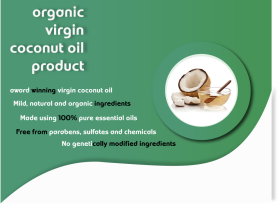 Organic Virgin Coconut Oil products entry by zahitr