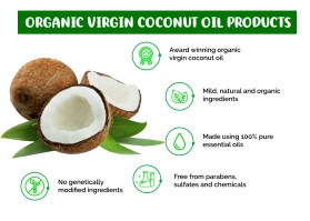 Organic Virgin Coconut Oil products entry by plexdesign