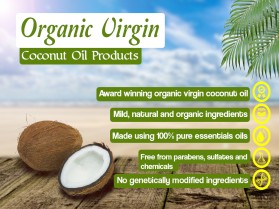 Organic Virgin Coconut Oil products entry by Ifdesignr