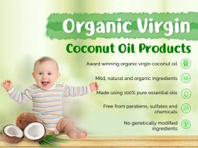 Organic Virgin Coconut Oil products entry by plexdesign