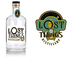 Lost Things Distillery entry by jupiter cola design