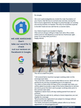 Advantage Home Warranty entry by klal06