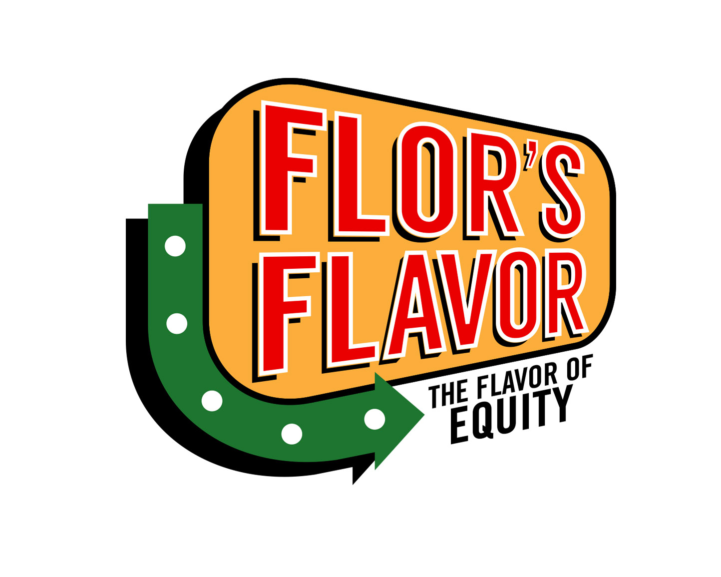 Logo Design for Flor's Flavor