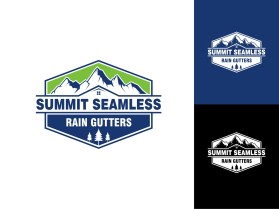 Summit Seamless Rain Gutters entry by Grafixdesain