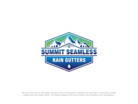 Summit Seamless Rain Gutters entry by Grafixdesain