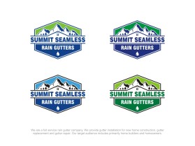 Summit Seamless Rain Gutters entry by Grafixdesain
