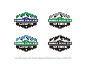 Summit Seamless Rain Gutters entry by Grafixdesain