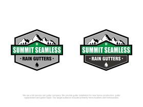 Summit Seamless Rain Gutters entry by Grafixdesain