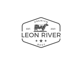 Leon River Premium Beef entry by agunglogo.