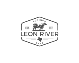 Leon River Premium Beef entry by agunglogo.