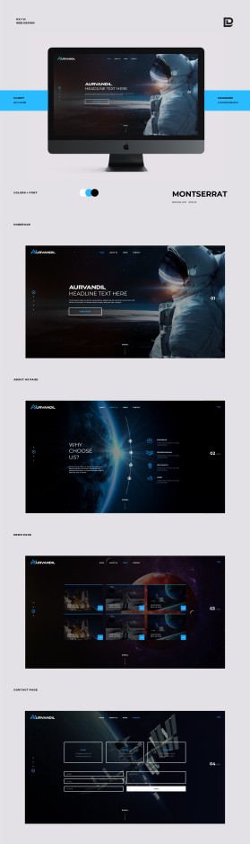 Aurvandil entry by lorenzodecaro.graphics