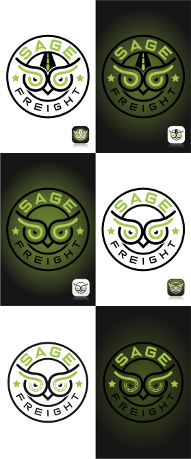 Winning entry: Sage Freight - sagefreight.com entry by ka_wula_alit