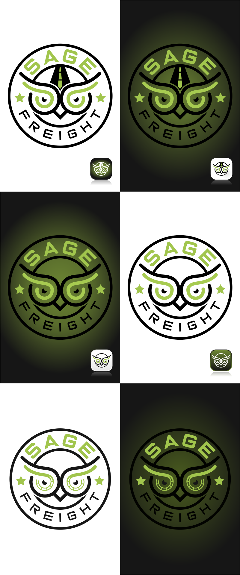 Logo Design for Sage Freight - sagefreight.com