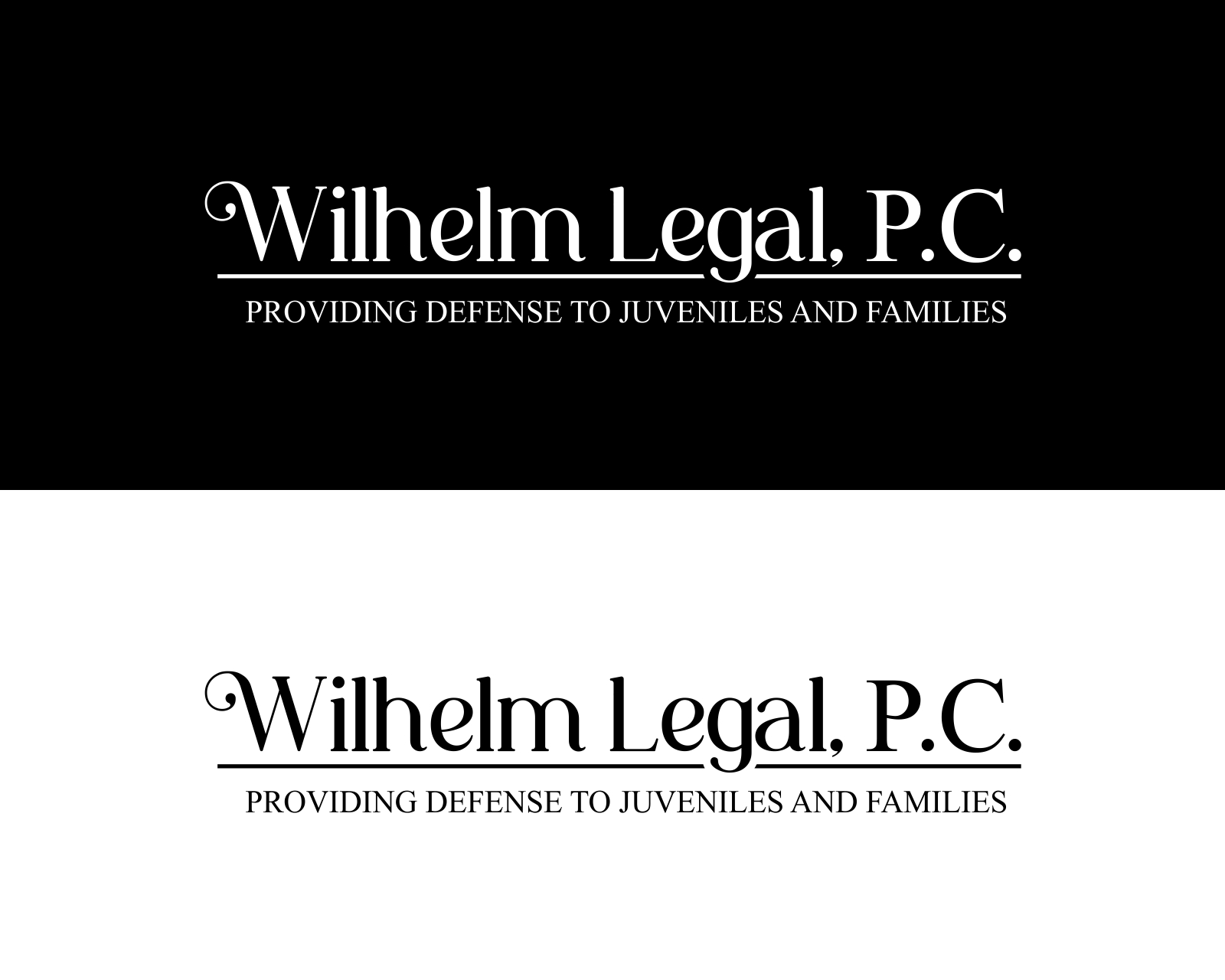 Logo Design for Wilhelm Legal, P.C.