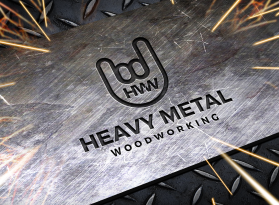 Heavy Metal Woodworking entry by SawDesigns