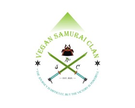 Logo Design entry 2183181 submitted by CanopeeDesigns to the Logo Design for Vegan Samurai Clan run by VeganSamuraiClan