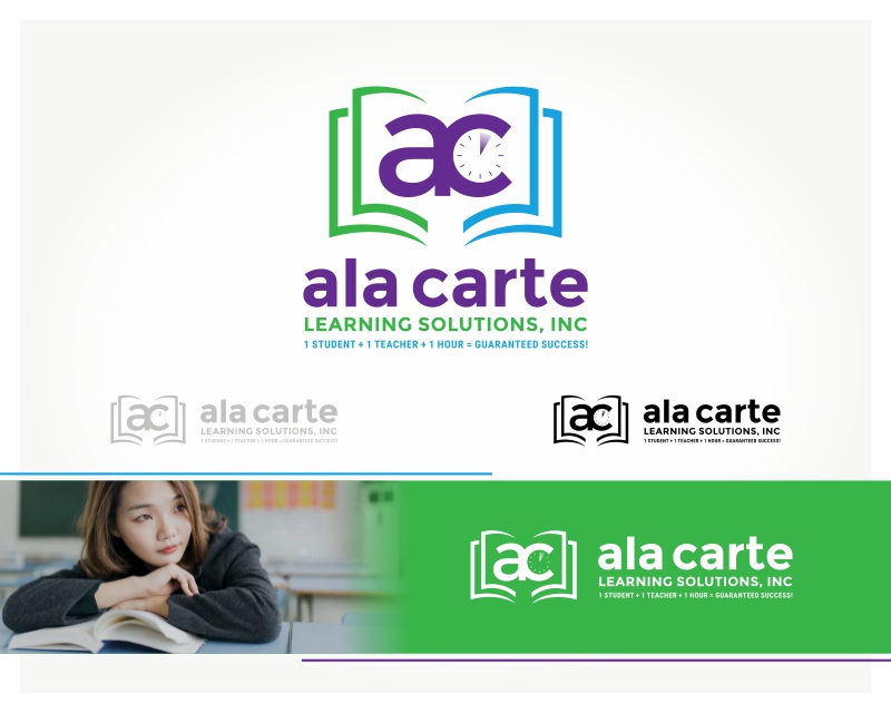 Logo Design for Ala Carte Learning Solutions, Inc.