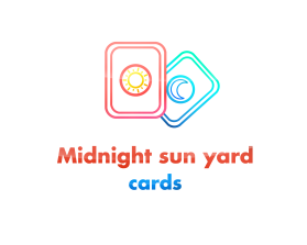 Midnight sun yard cards  entry by Naufal refrizal