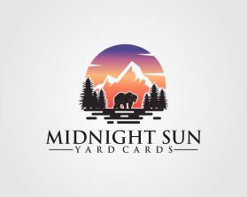Midnight sun yard cards  entry by Salman