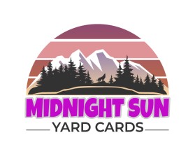 Midnight sun yard cards  entry by CanopeeDesigns
