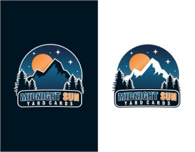 Midnight sun yard cards  entry by Salman