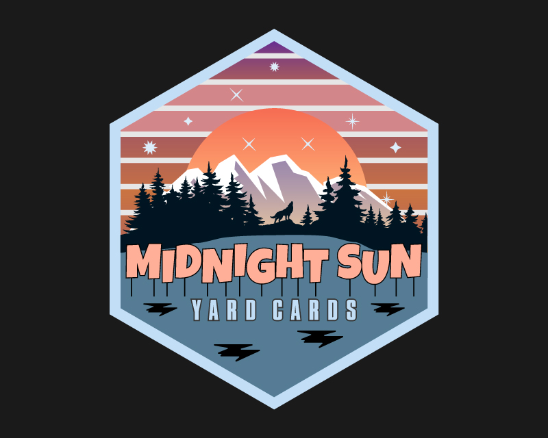 Logo Design for Midnight sun yard cards