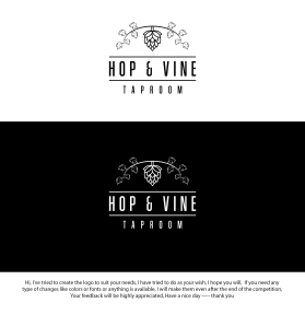 Hop &amp; Vine Taproom entry by ENVIRON